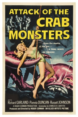 Poster of Attack of the Crab Monsters