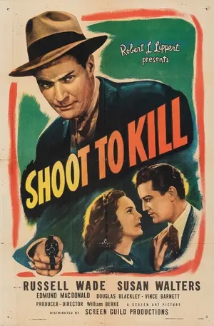 Shoot to Kill poster