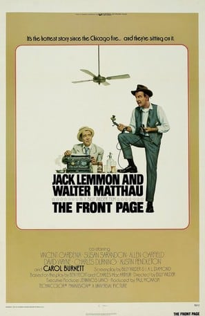 The Front Page poster