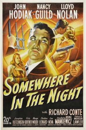 Somewhere in the Night poster