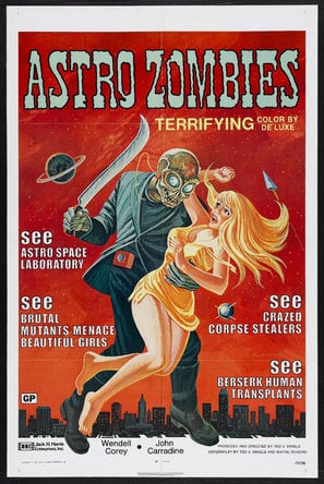 Poster of The Astro-Zombies