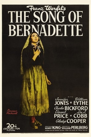 The Song of Bernadette poster