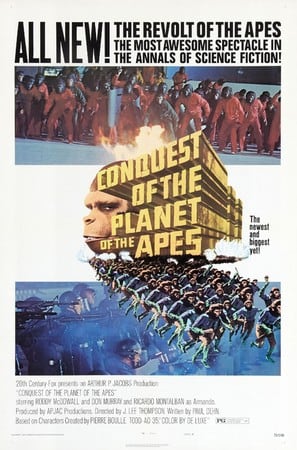 Poster of Conquest of the Planet of the Apes