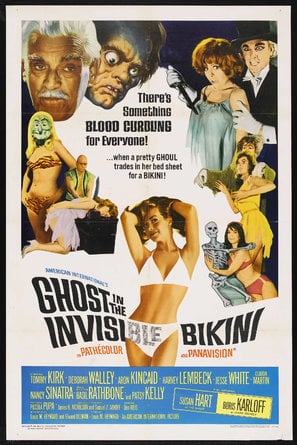 Poster of The Ghost in the Invisible Bikini