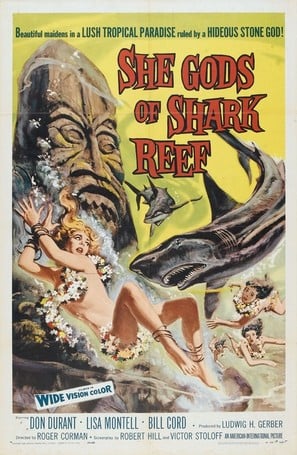 Poster of She Gods of Shark Reef