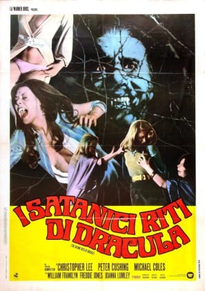 Poster of The Satanic Rites of Dracula