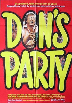 Don’s Party poster