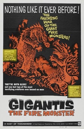 Gigantis, the Fire Monster poster
