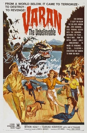 Poster of Varan the Unbelievable