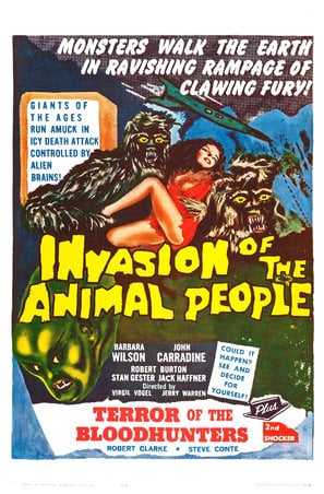 Invasion of the Animal People poster