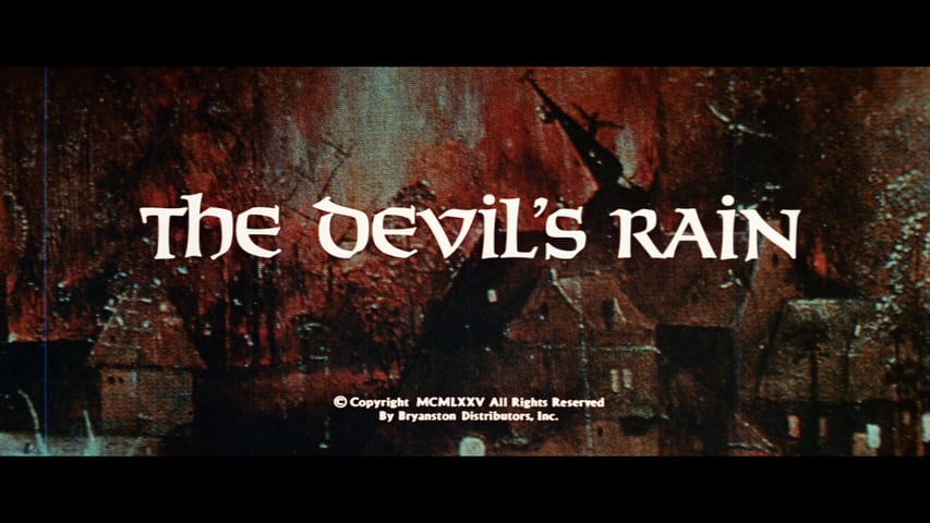 The Devil’s Rain title screen