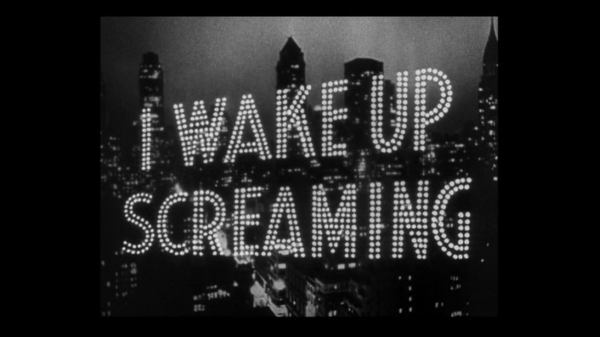 I Wake Up Screaming title screen