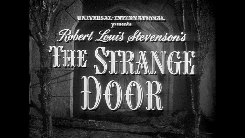 The Strange Door title screen
