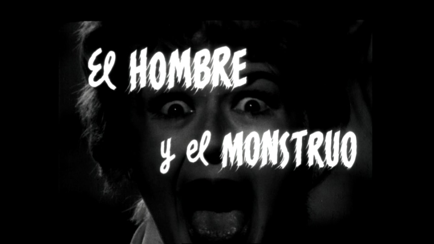 The Man and the Monster title screen