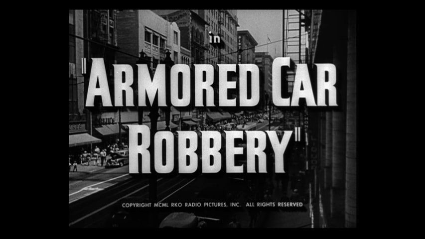 Armored Car Robbery title screen