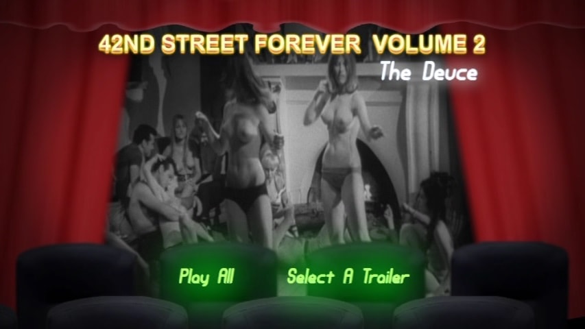 42nd Street Forever, Volume 2: The Deuce title screen