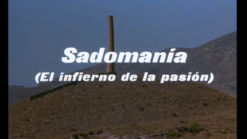 Sadomania title screen