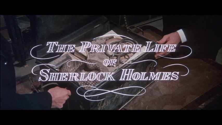 The Private Life of Sherlock Holmes title screen