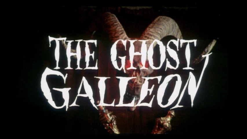 The Ghost Galleon title screen
