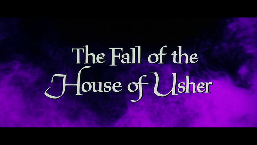 The Fall of the House of Usher title screen