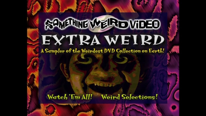 Extra Weird title screen