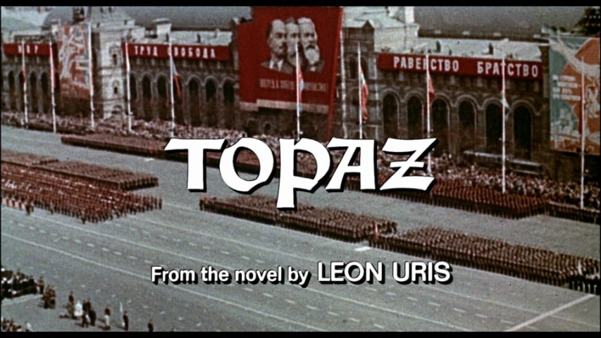 Topaz title screen
