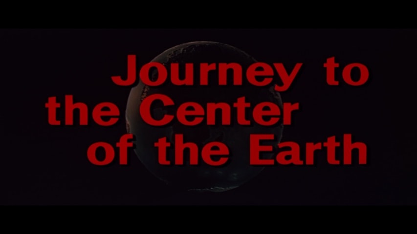 Journey to the Center of the Earth title screen