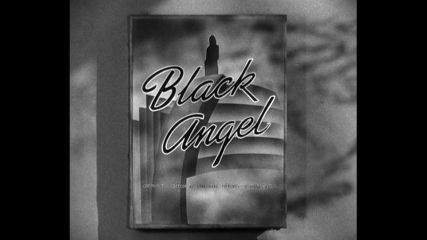 Black Angel title screen