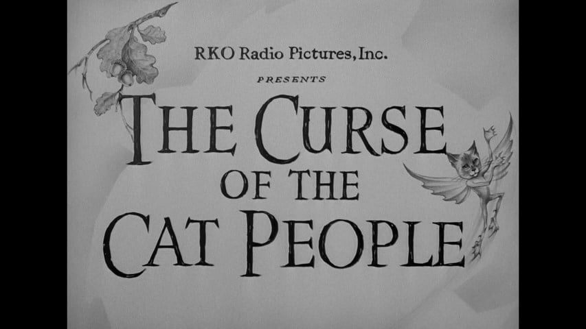 The Curse of the Cat People title screen