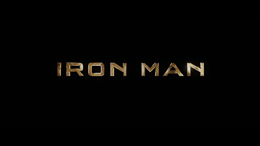 Iron Man title screen