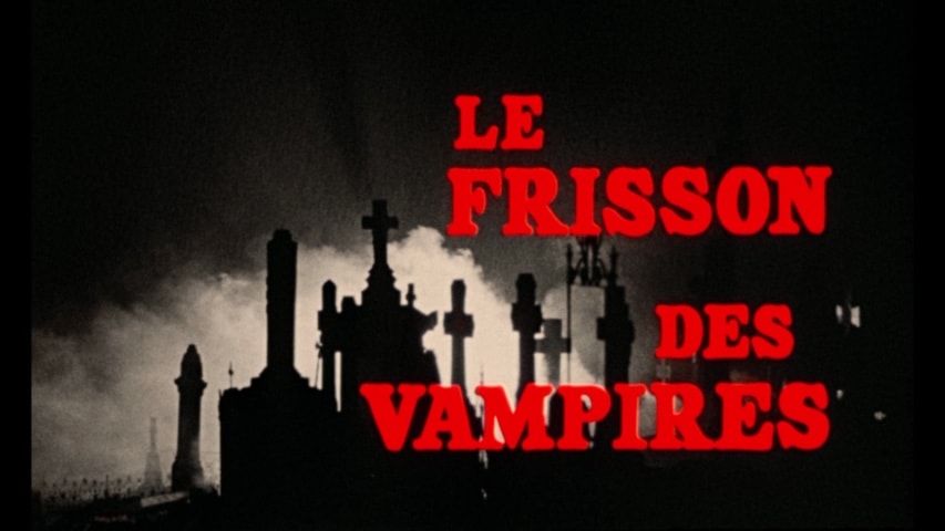 The Shiver of the Vampires title screen