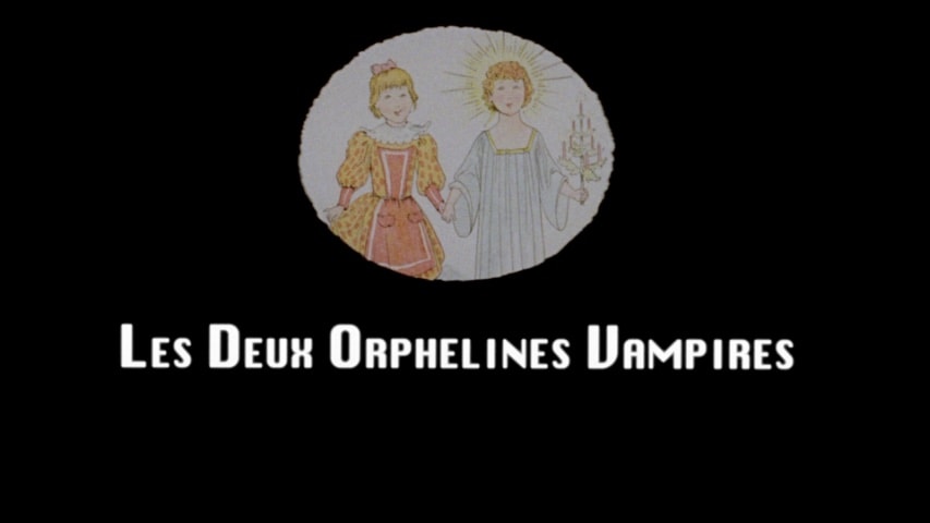 Two Orphan Vampires title screen