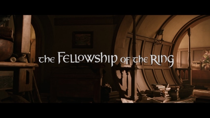 The Lord of the Rings: The Fellowship of the Ring title screen