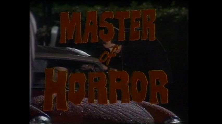 Dario Argento: Master of Horror title screen