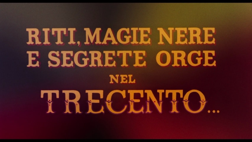 Black Magic Rites title screen