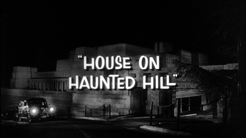 House on Haunted Hill title screen