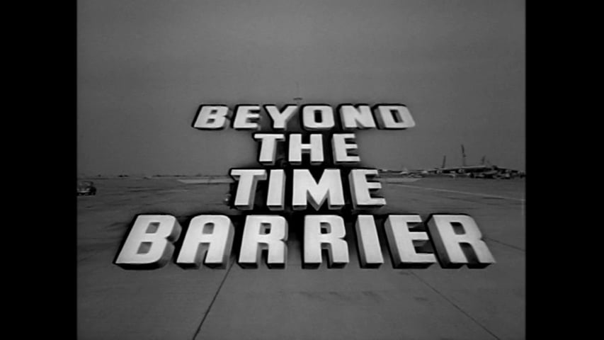 Beyond the Time Barrier title screen