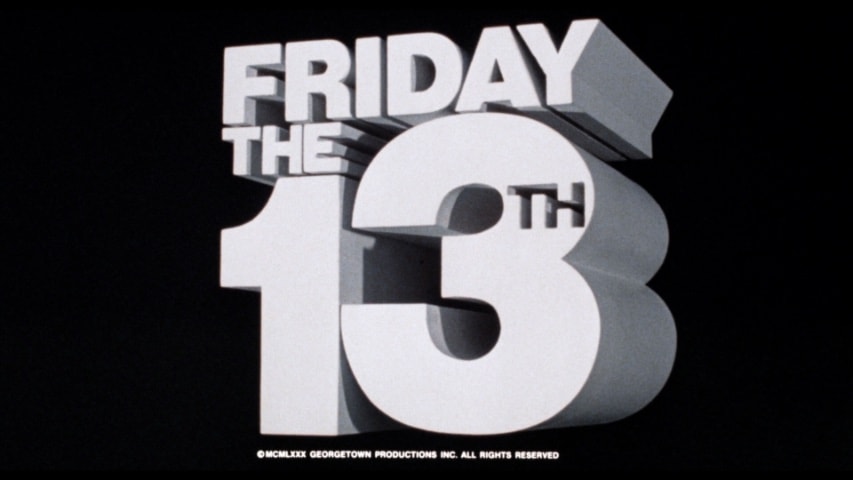 Friday the 13th title screen