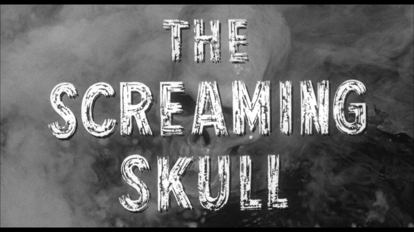 The Screaming Skull title screen