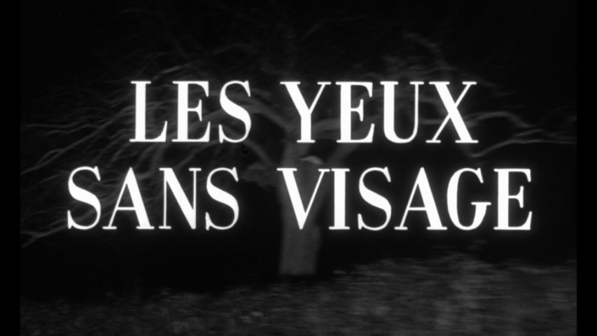Eyes Without a Face title screen