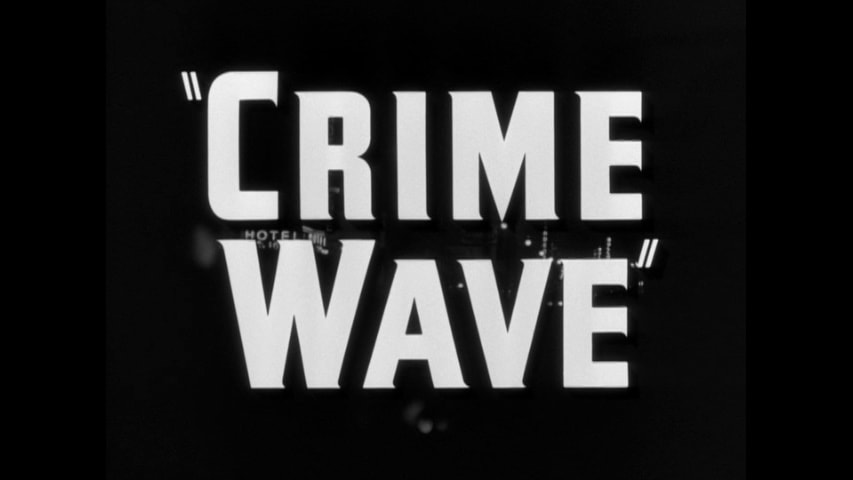Crime Wave title screen