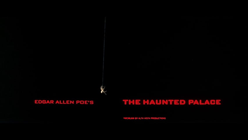 The Haunted Palace title screen