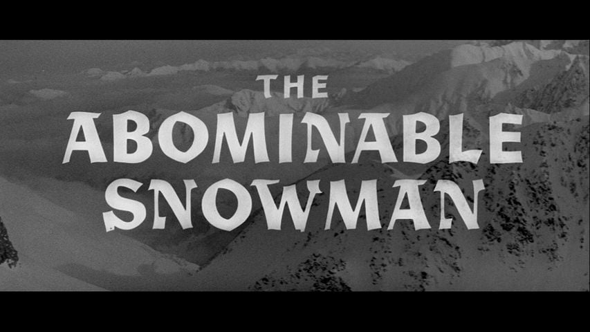 The Abominable Snowman title screen
