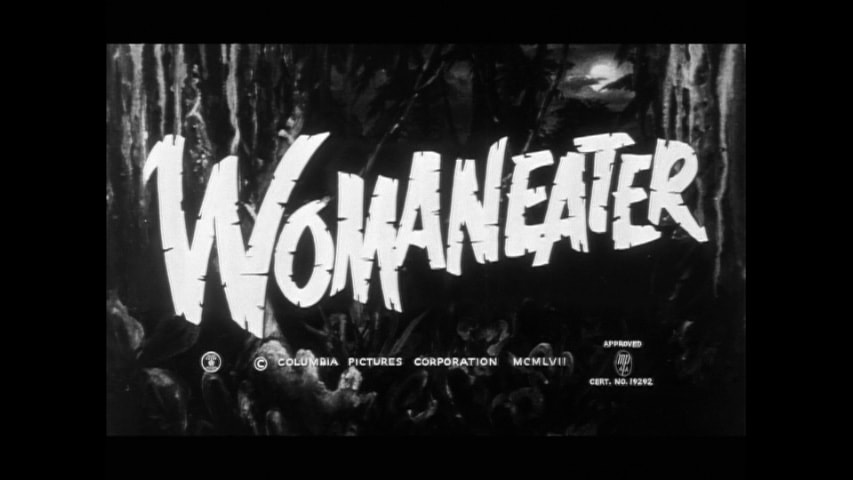 Womaneater title screen