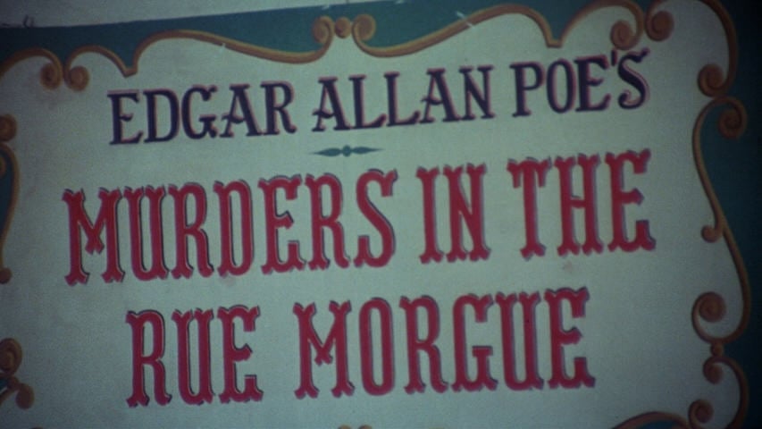 Murders in the Rue Morgue title screen