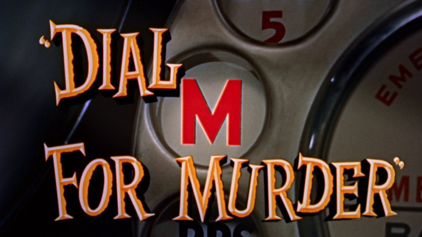 Dial M for Murder title screen