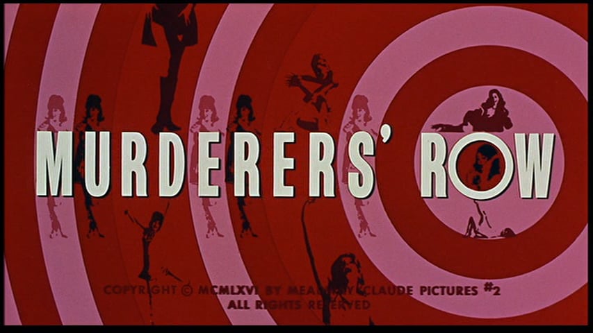 Murderers’ Row title screen