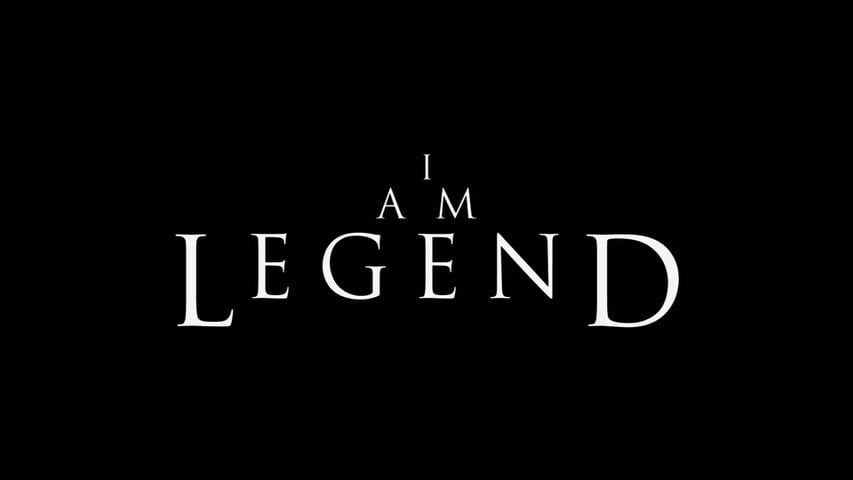 I Am Legend title screen