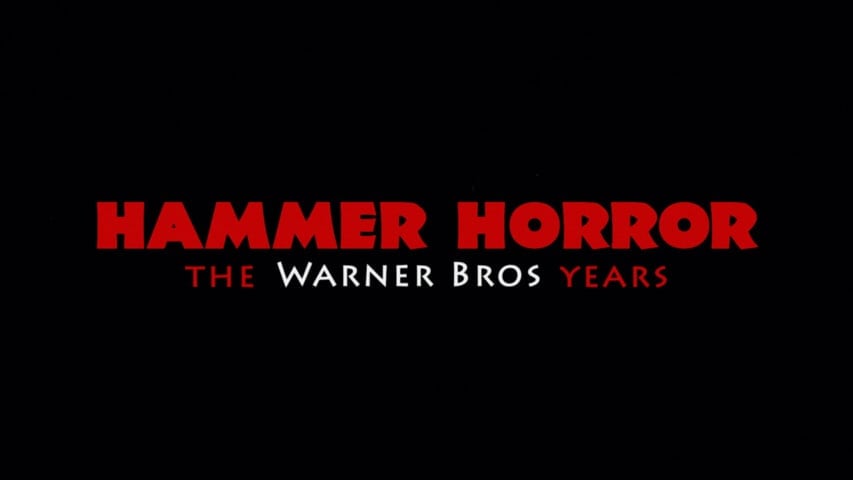 Hammer Horror: The Warner Bros Years title screen
