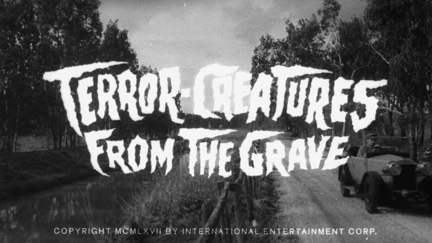 Terror-Creatures from the Grave title screen
